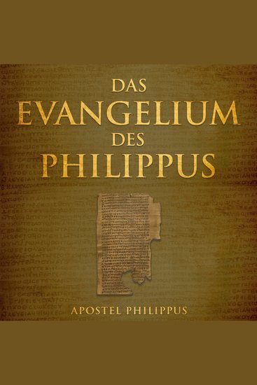 Das Evangelium des Philippus - cover