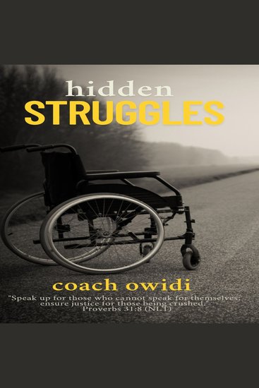 Hidden Struggles - Hidden Struggles among people with disabilities - cover