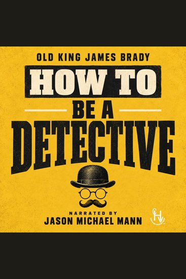 How to be a Detective - cover