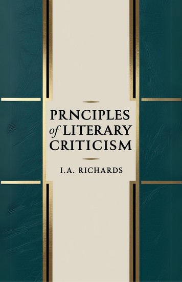 Principles of literary criticism - cover
