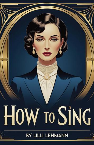 How To Sing - cover