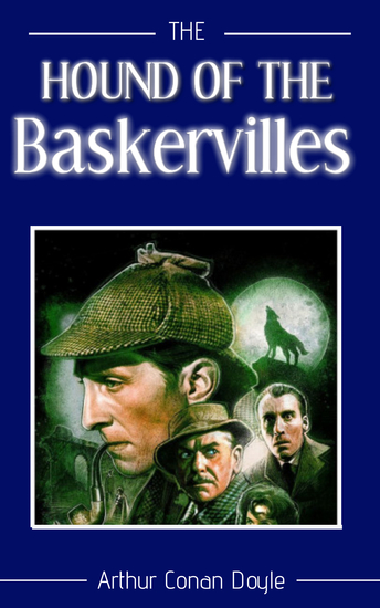 The Hound of the Baskervilles by Arthur Conan Doyle - cover