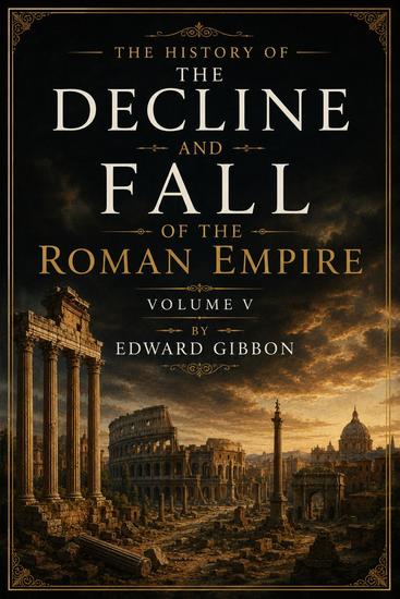 The History of The Decline and Fall of the Roman Empire Volume V By Edward Gibbon - cover
