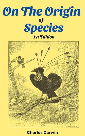 On the Origin of SpecieS 1st Edition - cover