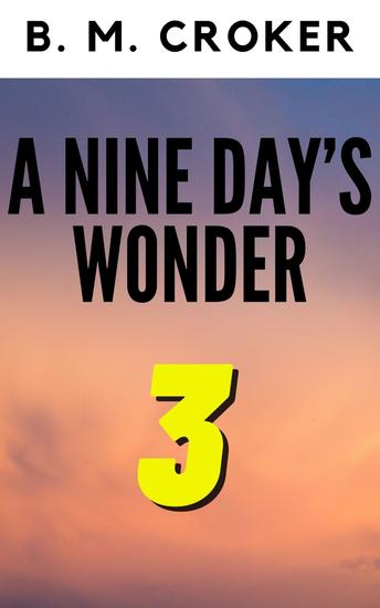 A nine day's wonder part 3 - cover