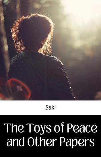 The toys of peace and other papers - cover
