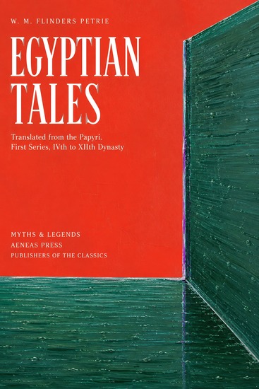 Egyptian Tales First Series - Stories from the Papyri of the Old and Middle Kingdoms - cover