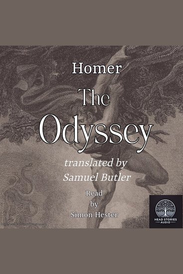 The Odyssey - Samuel Butler Prose Translation - cover