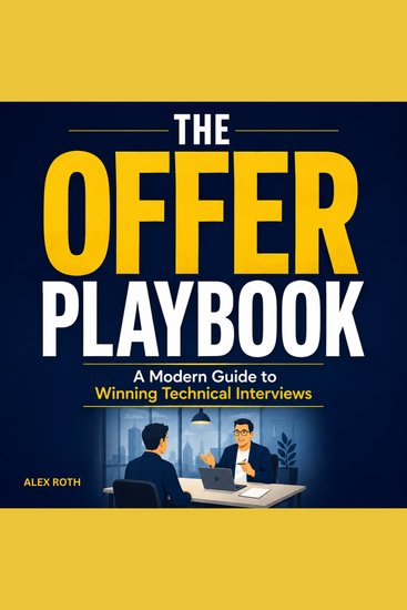 The Offer Playbook - A Modern Guide to Winning Technical Interviews - cover