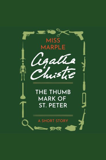 The Thumb Mark of St Peter - A Miss Marple Short Story - cover