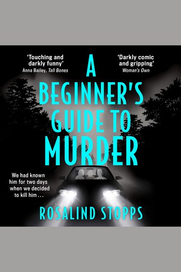 A Beginner’s Guide to Murder - cover