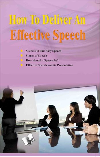 How to Deliver an Effective Speech - cover