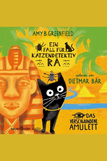 Ein Fall für Katzendetektiv Ra - Das verschwundene Amulett - Katzendetektiv Ra-Reihe Band 1 (Ungekürzte Lesung) - cover