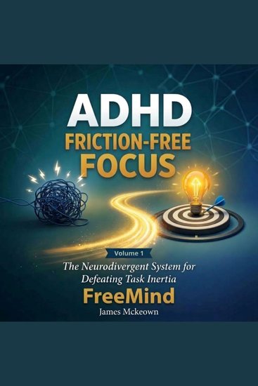 ADHD Friction-Free Focus - The Neurodivergent System for Defeating Task Inertia - cover