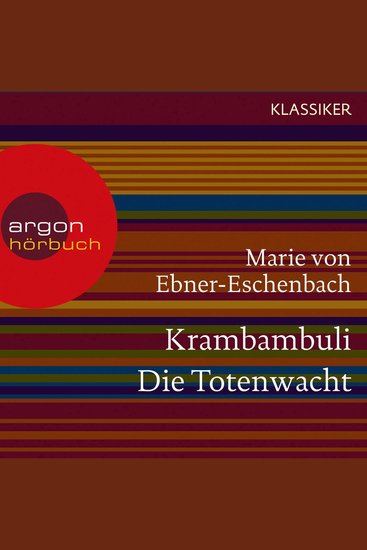 Krambambuli Die Totenwacht (Ungekürzte Lesung) - cover