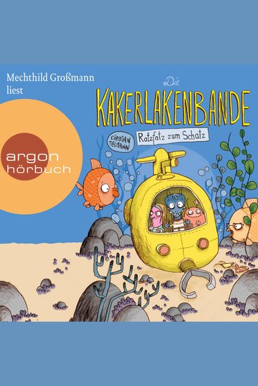 Ratzfatz zum Schatz - Die Kakerlakenbande Band 3 (Ungekürzte Lesung) - cover