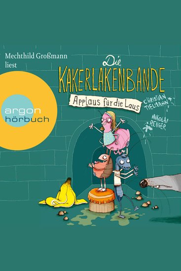 Applaus für die Laus - Die Kakerlakenbande Band 1 (Ungekürzte Lesung) - cover