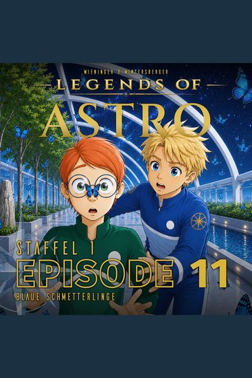 LEGENDS OF ASTRO Staffel 1 · Episode 11 · Blaue Schmetterlinge - cover