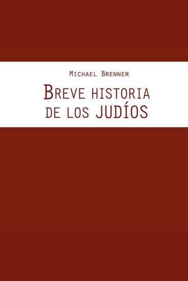 Breve historia de los judíos - cover