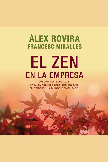 El zen en la empresa - cover