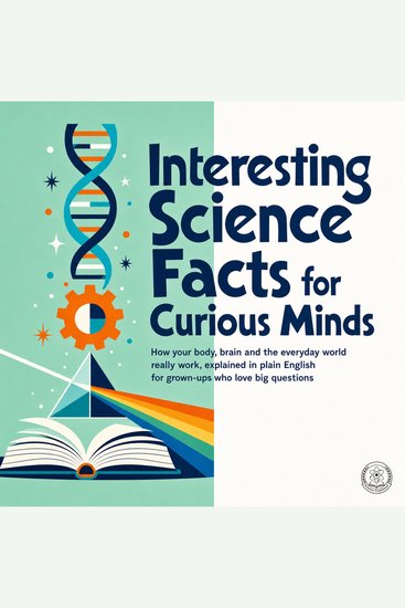 Interesting Science Facts for Curious Minds - How Your Body Brain and the Everyday World Really Work Explained in Plain English for Grown Ups Who Love Big Questions - cover
