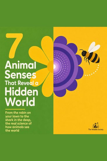 7 Animal Senses That Reveal a Hidden World - From the Robin on Your Lawn to the Shark in the Deep the Real Science of How Animals See the World - cover