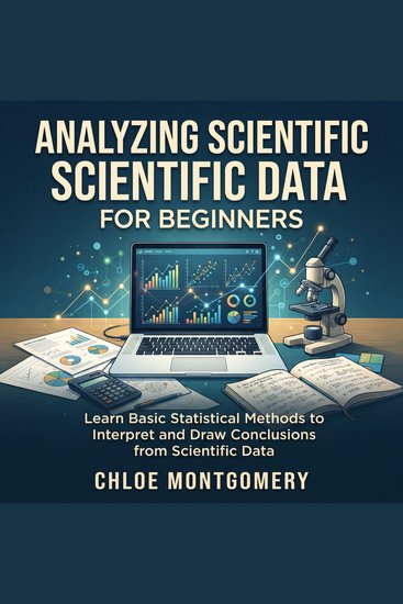 Analyzing Scientific Data for Beginners - Learn Basic Statistical Methods to Interpret and Draw Conclusions from Scientific Data - cover