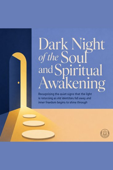 Dark Night of the Soul and Spiritual Awakening - Recognizing the Quiet Signs That the Light Is Returning as Old Identities Fall Away and Inner Freedom Begins to Shine Through - cover
