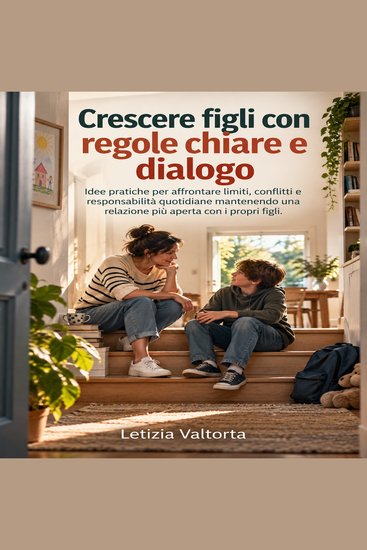 Crescere figli con regole chiare e dialogo - Idee pratiche per affrontare limiti conflitti e responsabilità quotidiane mantenendo una relazione più aperta con i propri figli - cover
