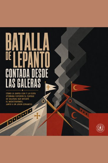 Batalla de Lepanto Contada Desde las Galeras - Cómo la Santa Liga y la Flota Otomana Vivieron el Choque de Galeras Que Decidió el Mediterráneo Junto a un Joven Cervantes - cover