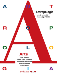 Annuario di antropologia, n 13 - Arte