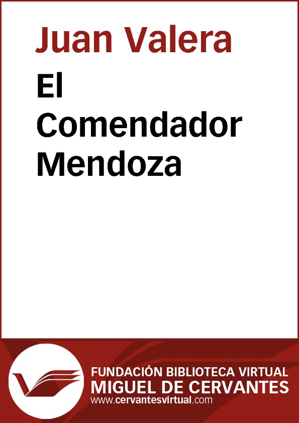 El Comendador Mendoza - cover