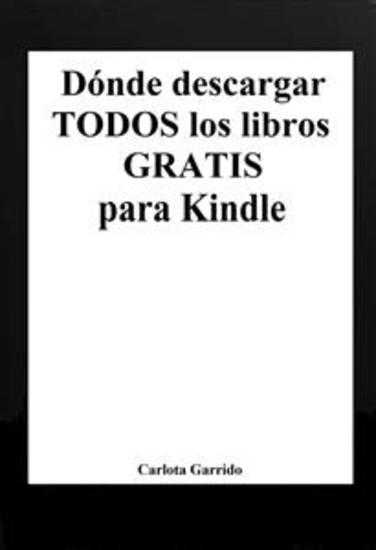 Dónde descargar TODOS los libros GRATIS para Kindle - cover