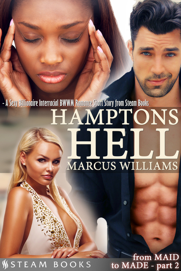 Hamptons Hell - A Sexy Billionaire Interracial BWWM Romance Short Story from Steam Books - cover