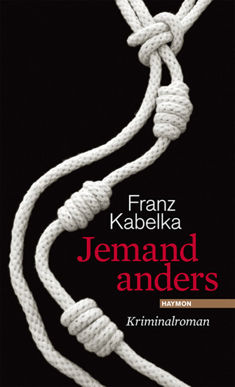 Jemand anders - Kriminalroman - cover