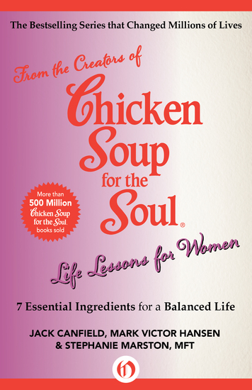 Life Lessons for Women - 7 Essential Ingredients for a Balanced Life - cover