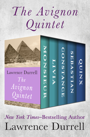 The Avignon Quintet - Monsieur Livia Constance Sebastian and Quinx - cover