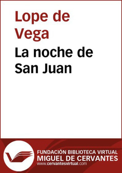 La noche de San Juan - cover