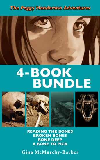 Peggy Henderson Adventures 4-Book Bundle - A Bone to Pick Bone Deep Broken Bones Reading the Bones - cover