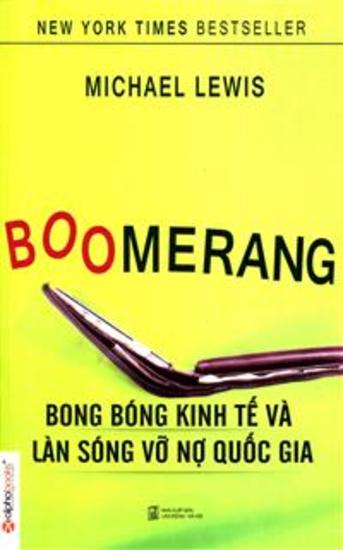 Boomerang: Bong bóng kinh tế và làn sóng vỡ nợ - cover