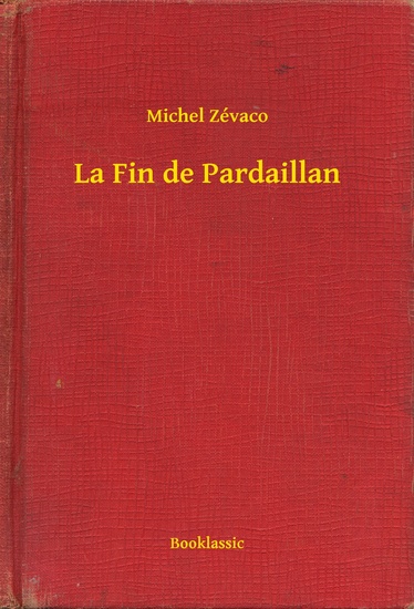 La Fin de Pardaillan - cover