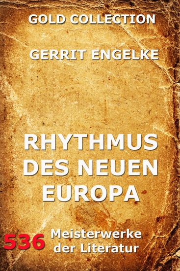 Rhythmus des neuen Europa - Erweiterte Ausgabe - cover