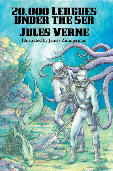 20000 Leagues Under the Sea (Illustrated Edition) - With linked Table of Contents - cover