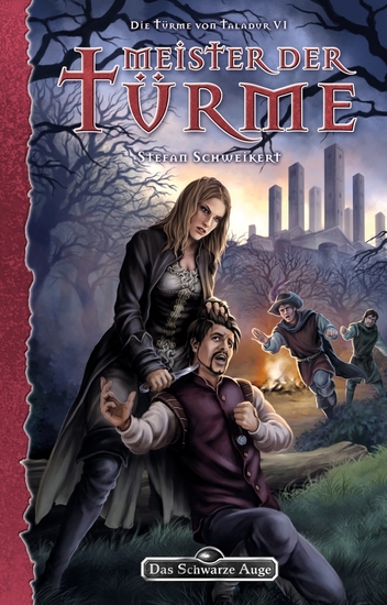 DSA 148: Die Türme von Taladur 6 - Meister der Türme - Das Schwarze Auge Roman Nr 148 - cover