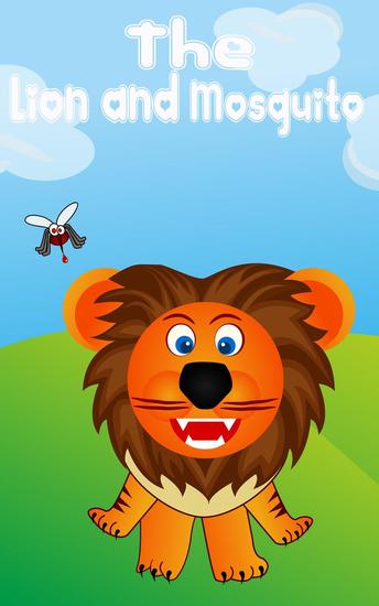 Kids Books: The Lion and mosquito - Kids books Series #1 - cover