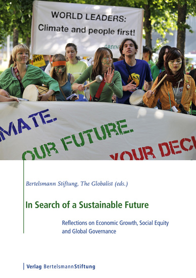 In Search of a Sustainable Future - Reflections on Economic Growth Social Equity and Global Governance - cover