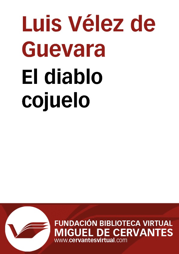 El diablo cojuelo - cover