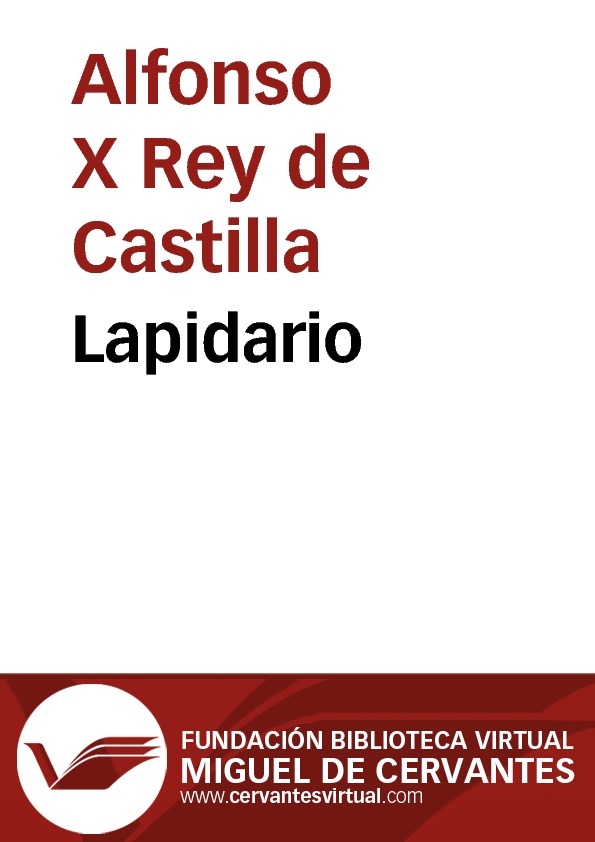 Lapidario - cover