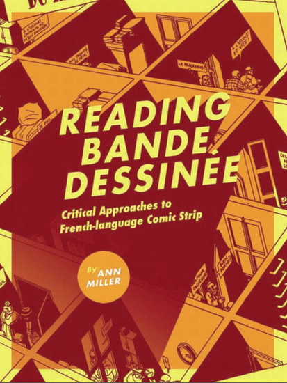 Reading bande dessinee - Critical Approaches to French-language Comic Strip - cover